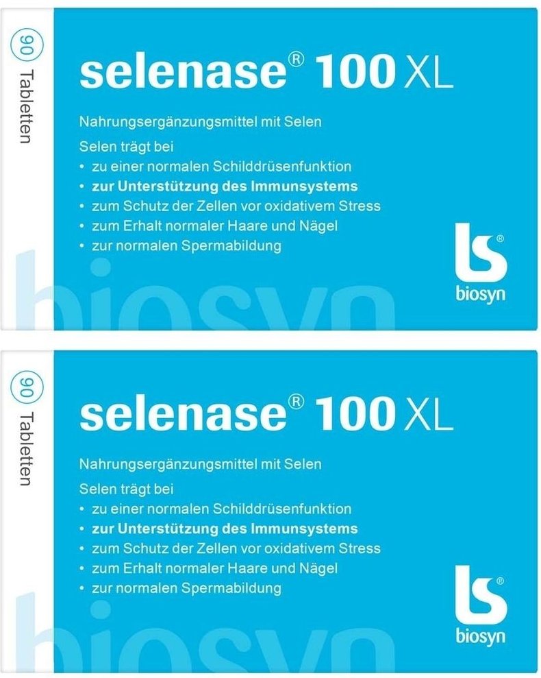 Selenase 100 XL Tabletten 2x 2x90 St