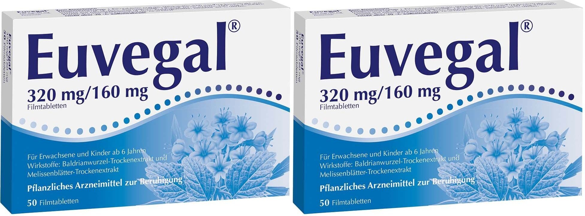 Euvegal 320 mg/160 mg Filmtabletten 2x 2x50 St