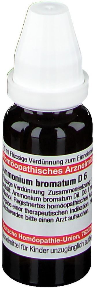 Ammonium Bromatum D 6 Dilution 20 ml
