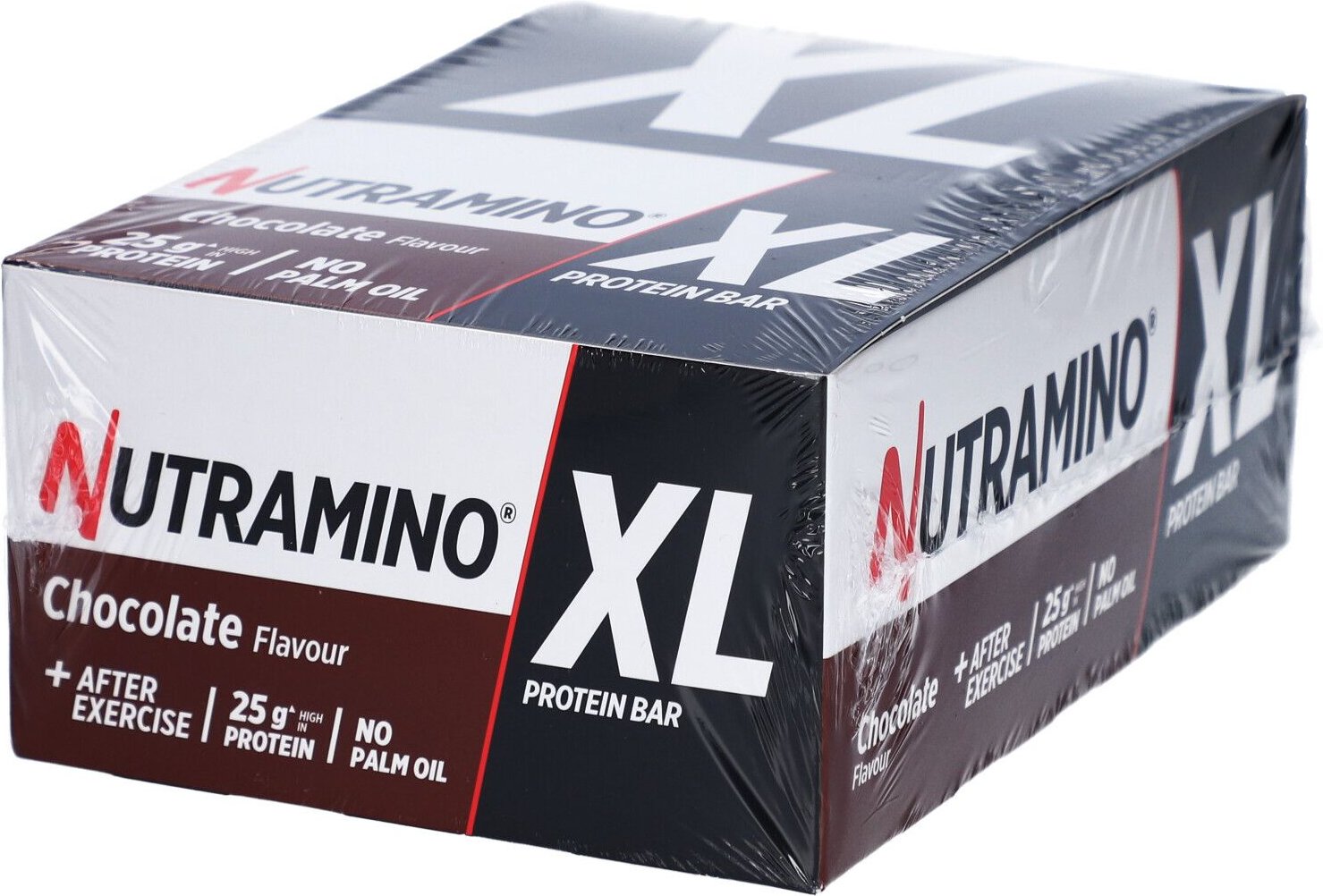 Nutramino XL Protein Bar 74G Double Chocolate 16x74 g Riegel