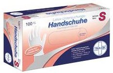 Handschuhe Einmal Latex puderfrei S