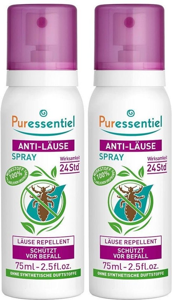 Puressentiel Anti-Läuse Spray abwehrend 2x 2x75 ml