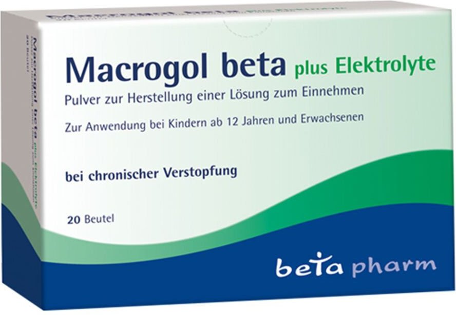 Thumbnail - Macrogol beta plus Elektrolyte Plv.z.H.e.L.z.Einn. 20 St Pulver zur Herstellung einer Lösung zum Einnehmen