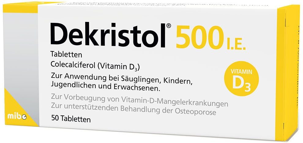 Dekristol 500 I.e. Tabletten 50 St