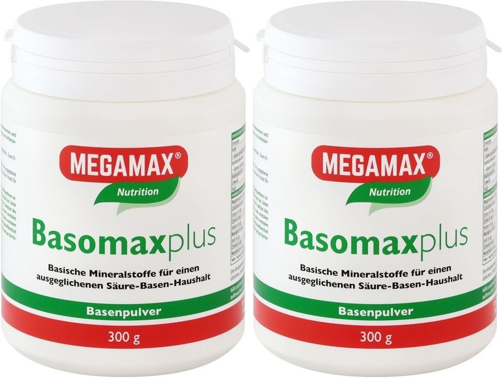Basenpulver Basomax plus 2x 2x300 g Pulver