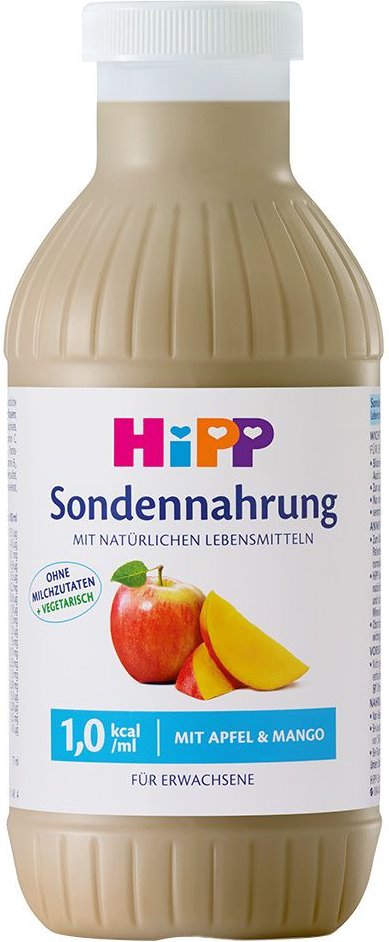 Thumbnail - Hipp Sondennahrung Apfel-Mango Kunstst.Fl. 12x500 ml Flaschen