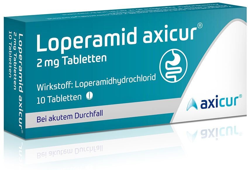 Loperamid axicur 2 mg Tabletten