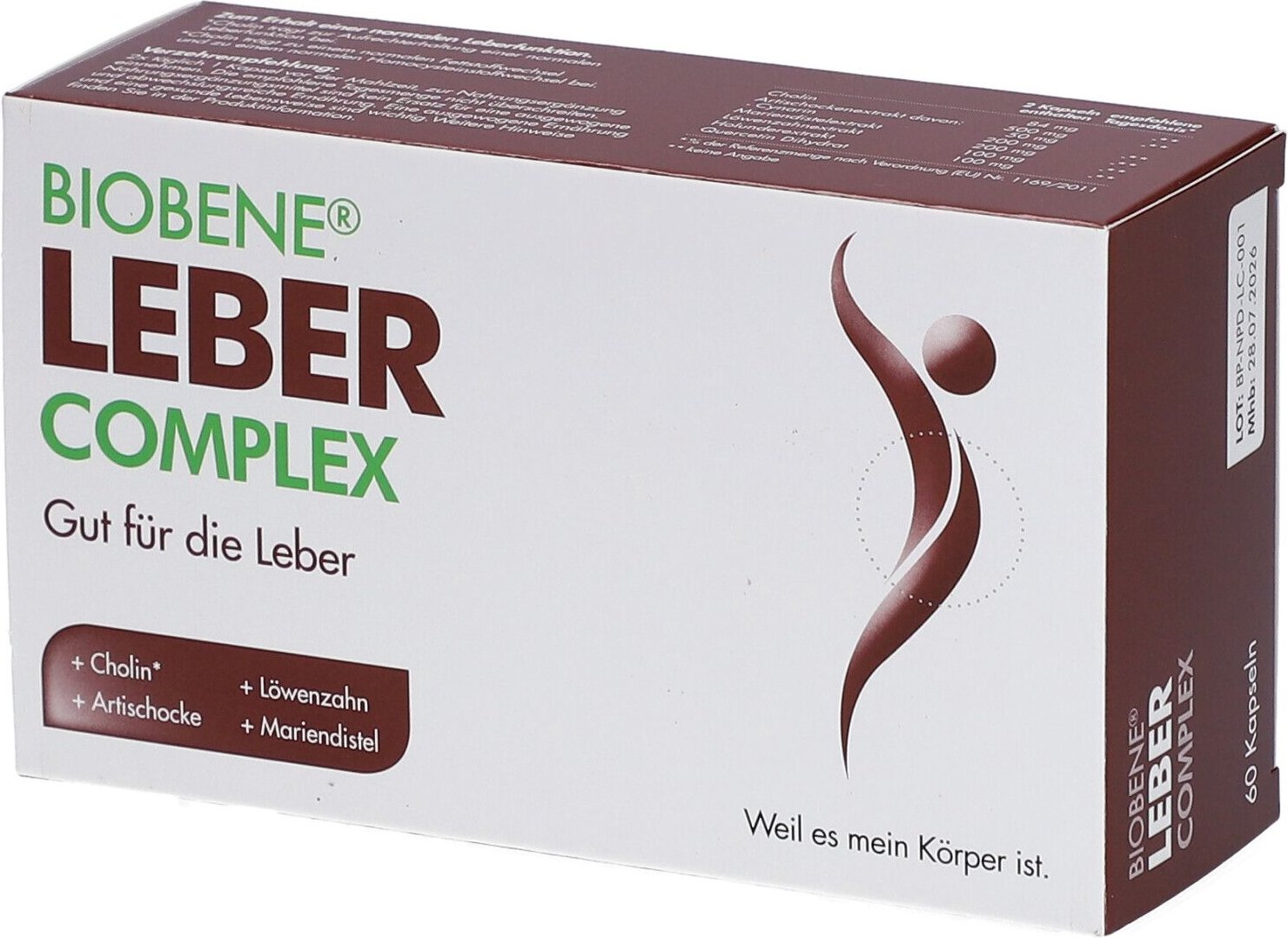 Biobene KPS Leber Compl 60 St Kapseln