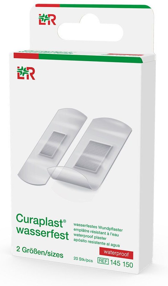 Curaplast Strips wasserfest 2 Größen 20 St Pflaster