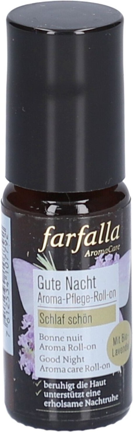 Farfalla Aroma-Pflege Roll-on Gute Nacht 10 ml Ätherisches Öl