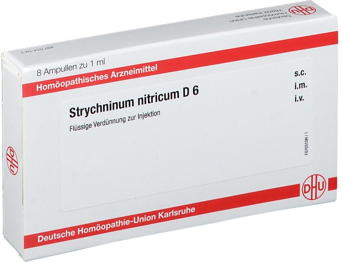 Thumbnail - Strychninum Nitricum D 6 Ampullen 8x1 ml