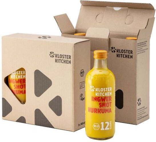 BIO Ingwershot Kurkuma 12Shots 6x360ml 2x3x360 ml Saft