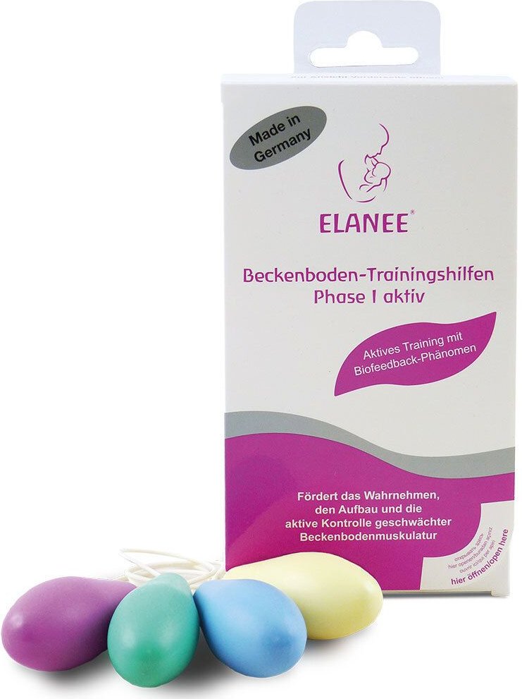 Thumbnail - Elanee Beckenboden-Trainingshilfen Phase 1 aktiv 4 St Beckenbodentrainer