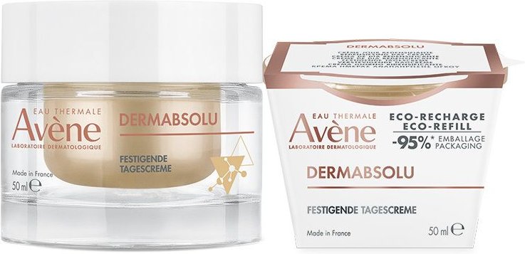 Avène Dermabsolu festigende Tagescreme + Nachfüllpa 2x50 ml