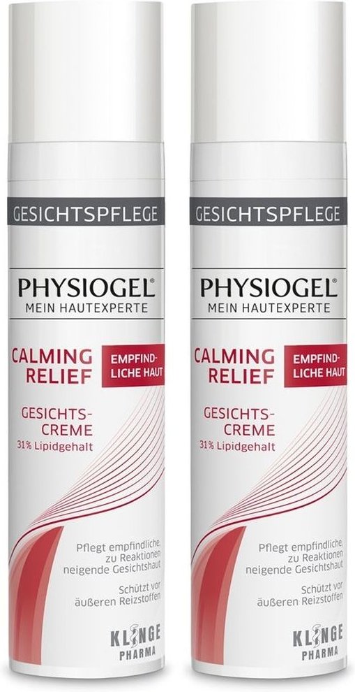Physiogel Calming Relief Gesichtscreme 2x 2x40 ml Creme