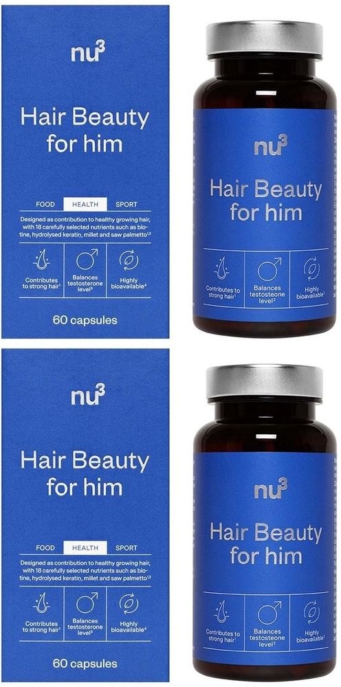 nu3 Hair Beauty for Him x2 2x60 St Kapseln