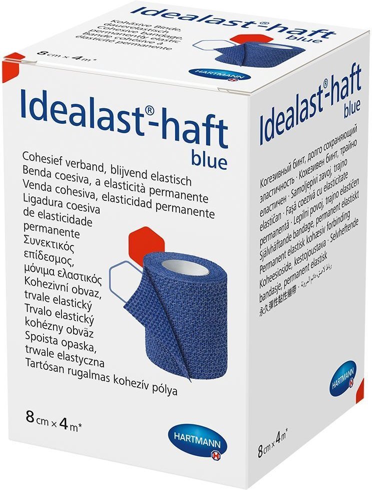 IDEALAST-haft color Binde 8 cmx4 m blau 1 St Binden