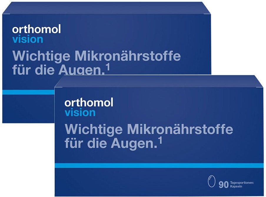 2x Orthomol Vision Kapseln 2x90 St