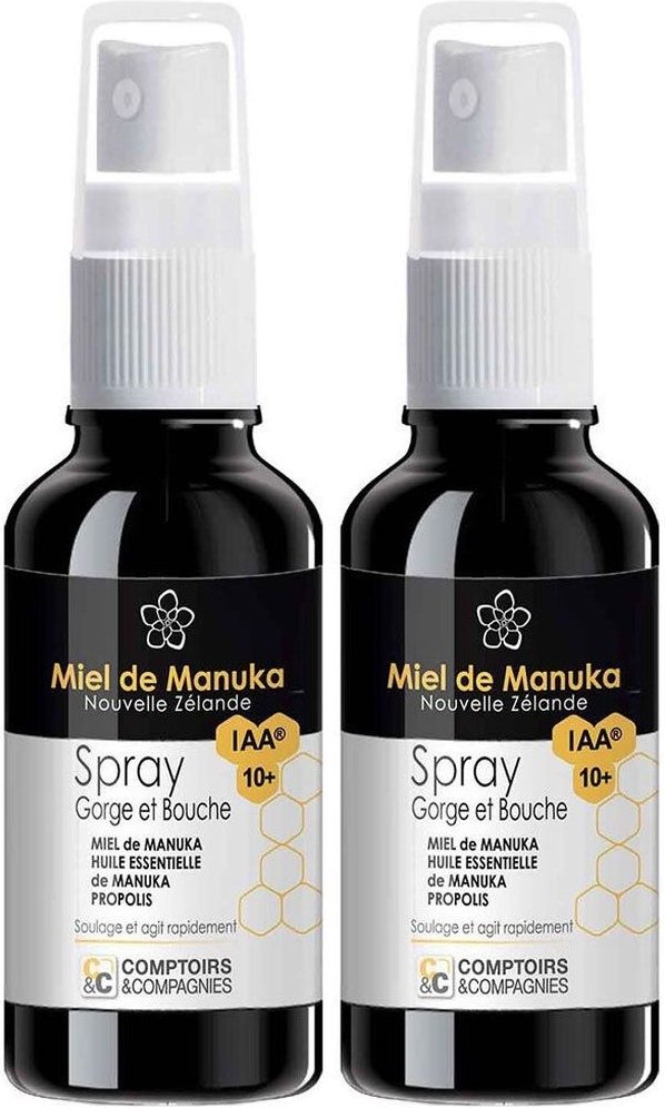 Manuka Mundspray 2x 2x25 ml Spray