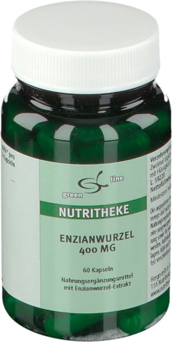 Enzianwurzel 400 mg Kapseln