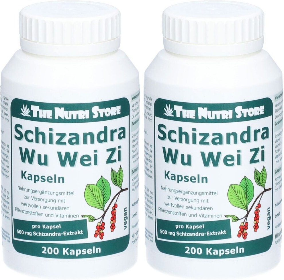Schizandra Wuweizi vegetarische Kapseln 2x 2x200 St