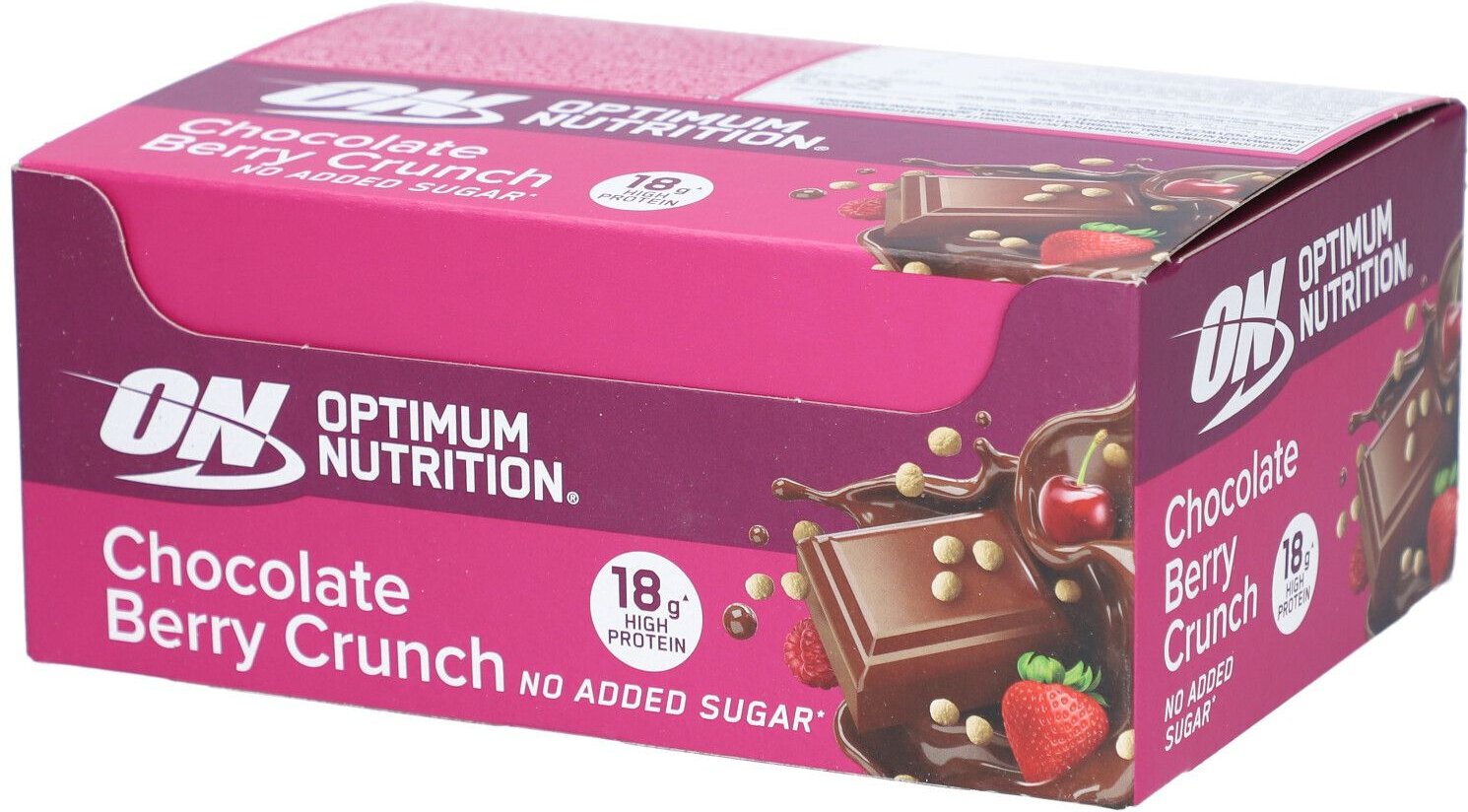Optimum Nutrition Chocolate Berry Crunch Bar 55G 12x55 g Riegel