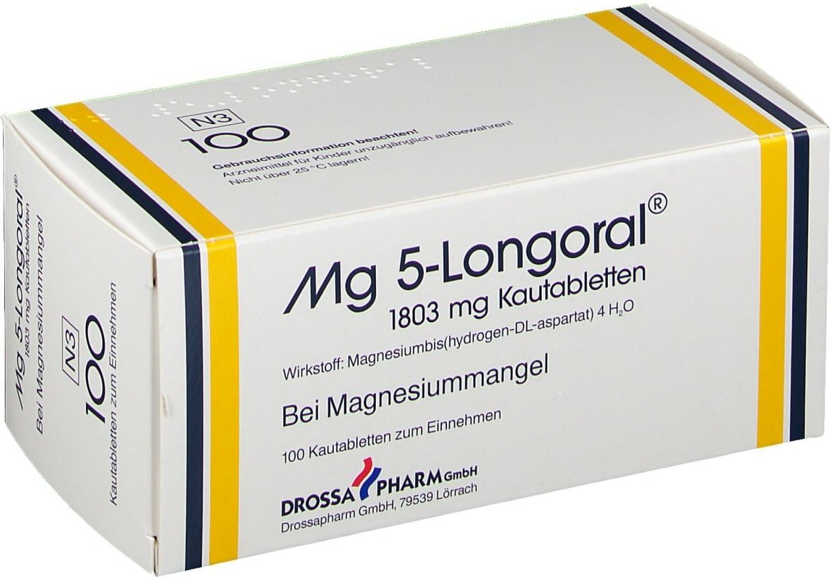 MG 5 Longoral Kautabletten 100 St