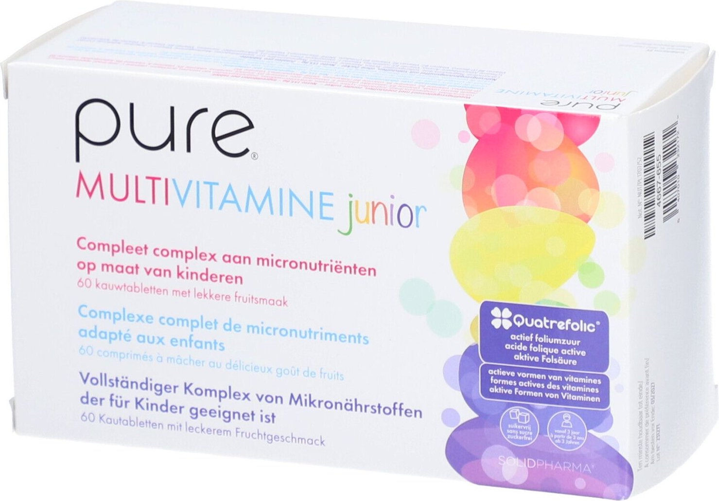 Pure Multivitamine Junior 60 St Kautabletten