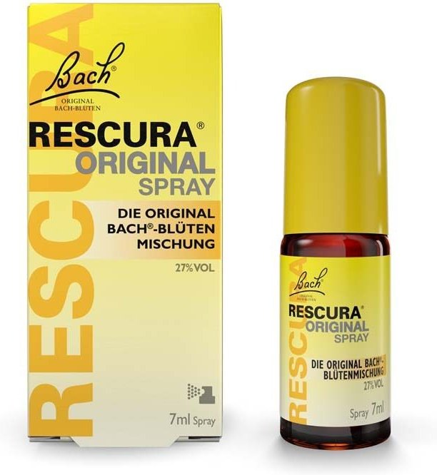 Bachblüten Original Rescura Spray m.Alkohol 7 ml