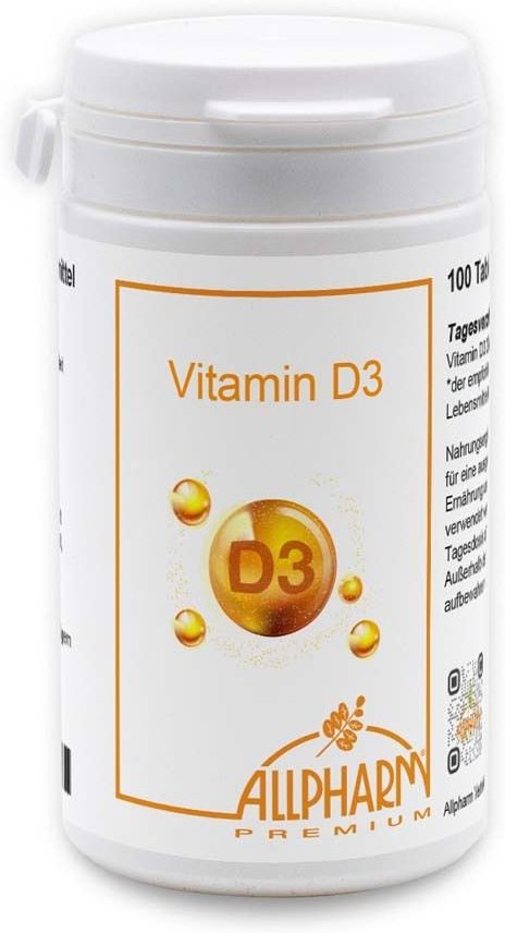 Vitamin D3 1.000 I.E. Allpharm Premium Tabletten