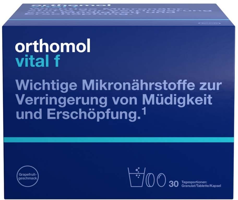 Orthomol Vital F Grapefruit Gran./Kap./Tab.Kombip. 30 St Granulat