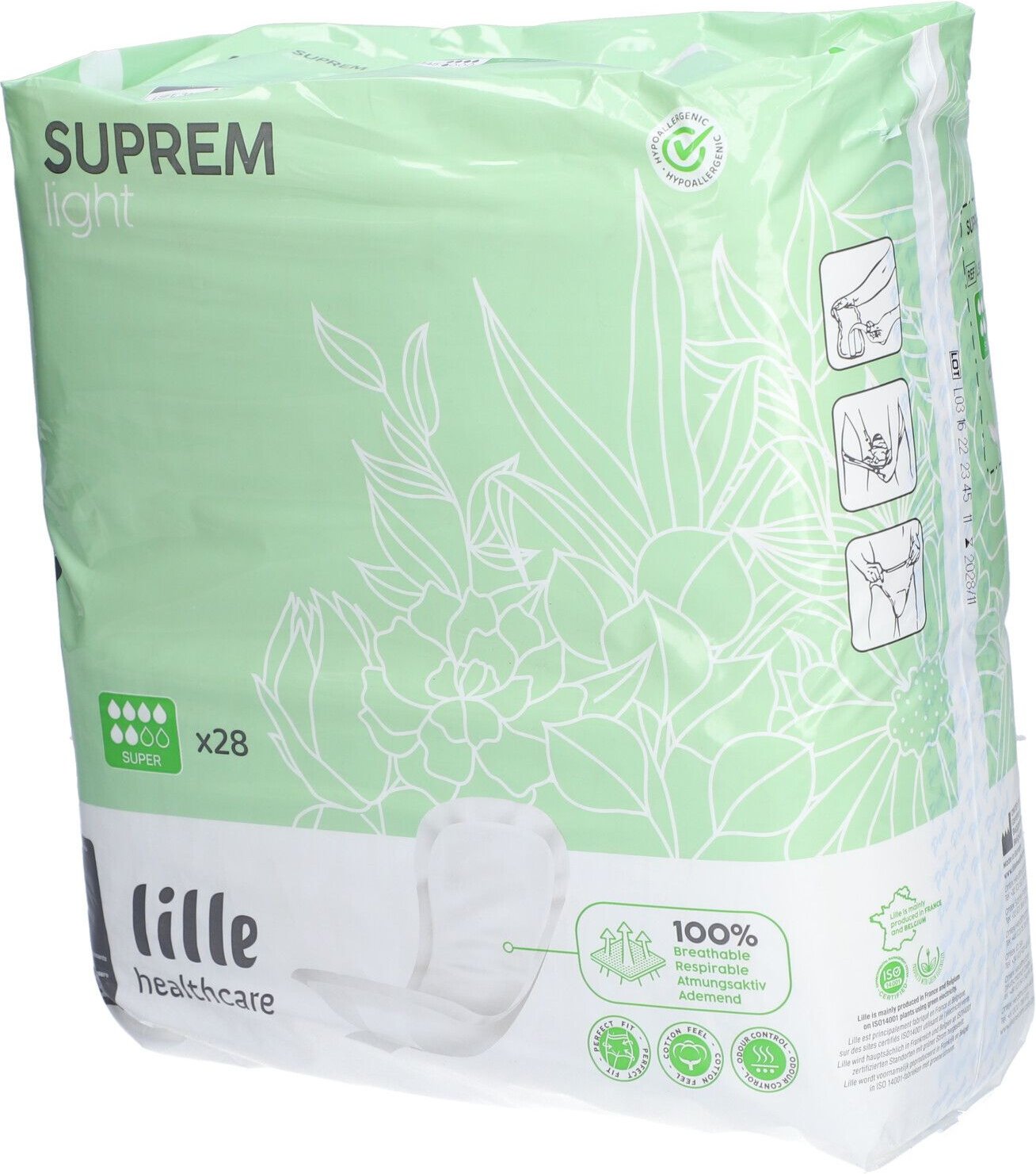 Suprem Light super 28 St Einlagen