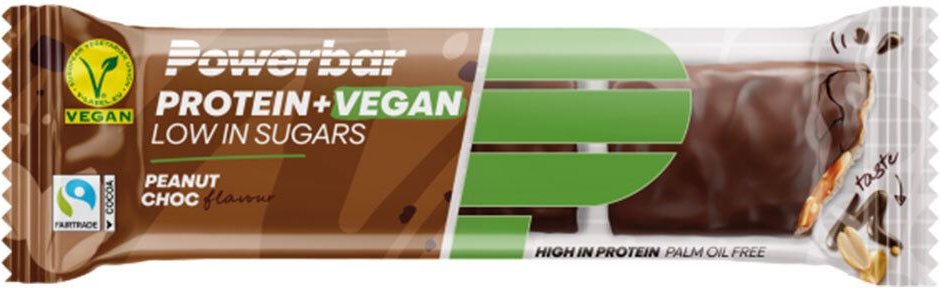 Powerbar Protein+ vegan Riegel Peanut Chocolate 42 g
