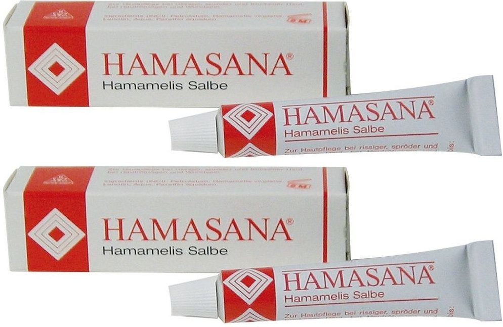 Hamasana Hamamelis Salbe 2x 2x50 g