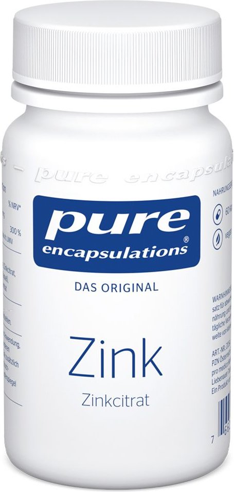 Thumbnail - Pure Encapsulations Zink Zinkcitrat Kapseln 60 St