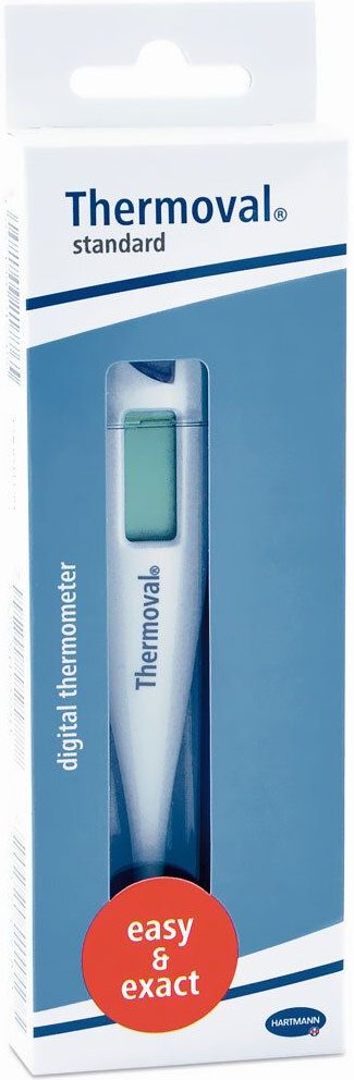 Thermoval standard digitales Fieberthermometer 1 St Thermometer
