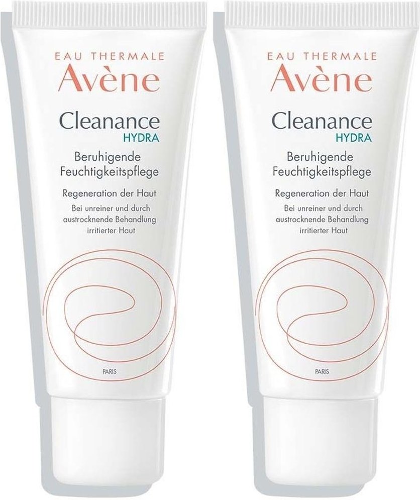 Avène Cleanance Hydra beruhigende Feuchtigkeitspflege x2 2x40 ml Creme