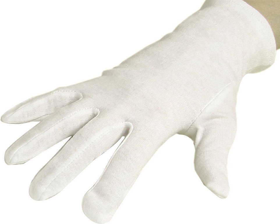 Handschuhe Baumwolle Gr.10 2 St