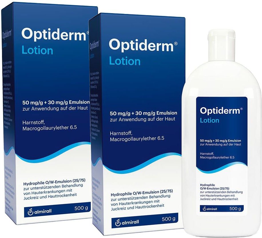 Optiderm Lotion Doppelpack 2x500 g Emulsion