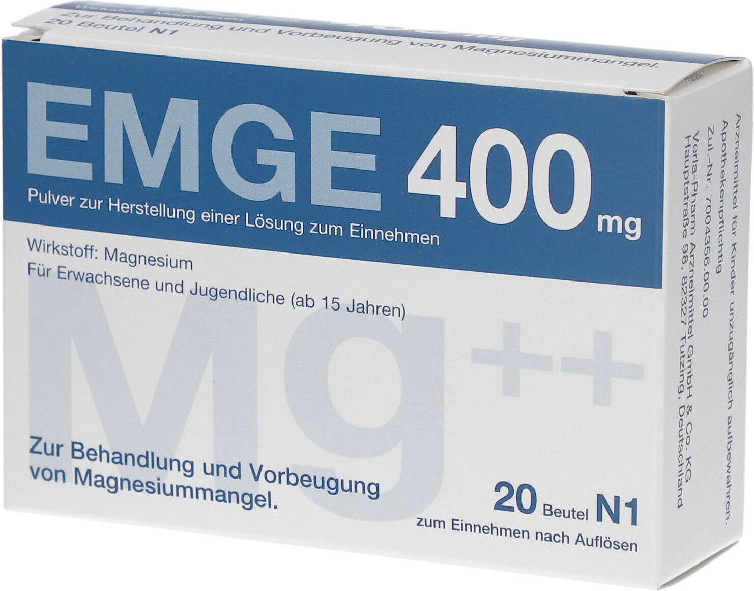 Emge 400 mg Pulver z.Herst.e.Lösung z.Einnehmen 20 St zur Herstellung einer Lösung zum Einnehmen