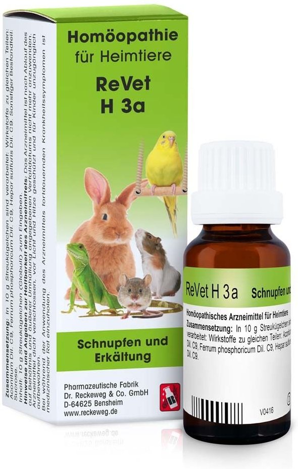 Revet H 3a Globuli f.Heimtiere 10 g