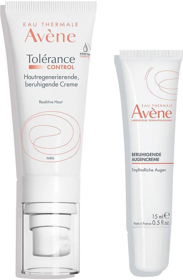 Avène Beruhigende Augencreme + Tolérance Control Creme Set 1 St