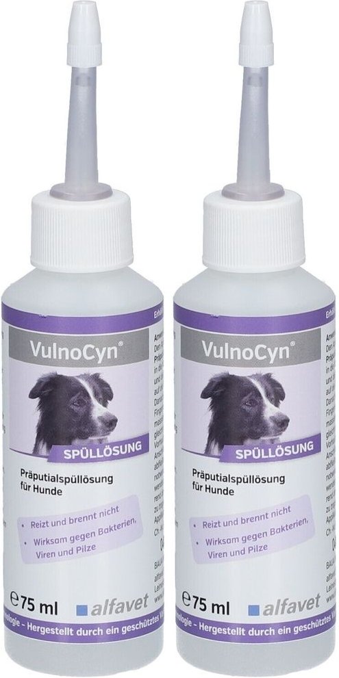 Vulnocyn Praeputials Hunde x2 2x75 ml Pumplösung