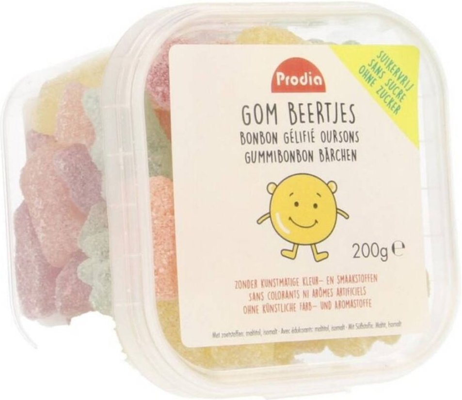 Prodia Gummibeertjes 200 g Kaugummi
