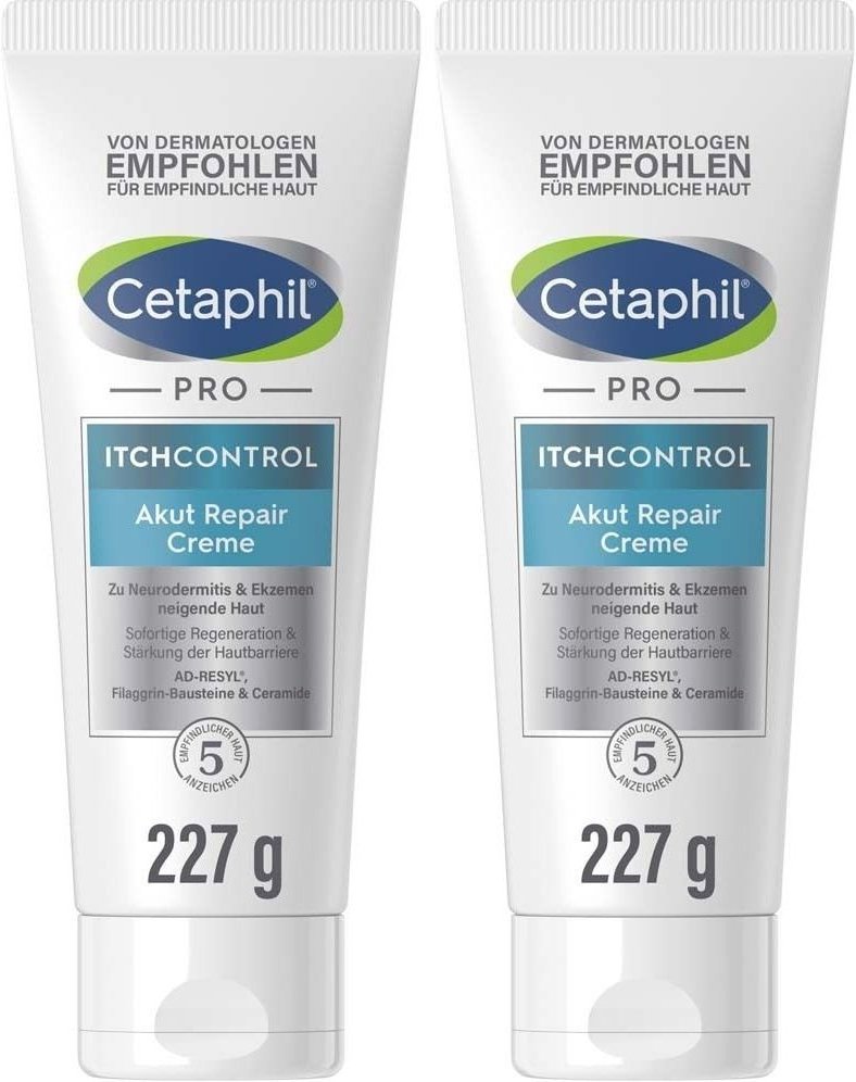 Cetaphil Pro Itch Control Akut Repair Creme 2x 2x227 g