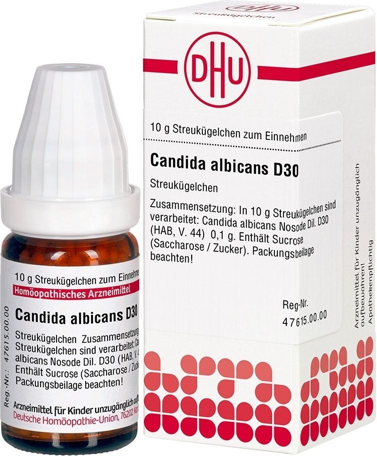 DHU Candida albicans D 30 Globuli