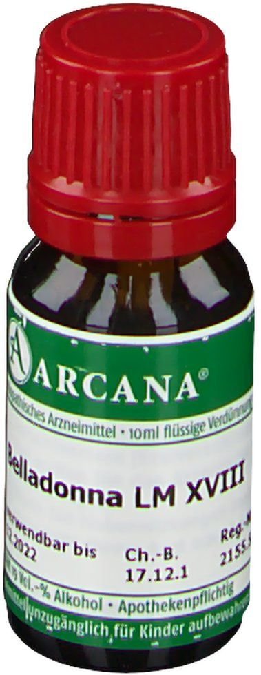 Belladonna LM 18 Dilution 10 ml