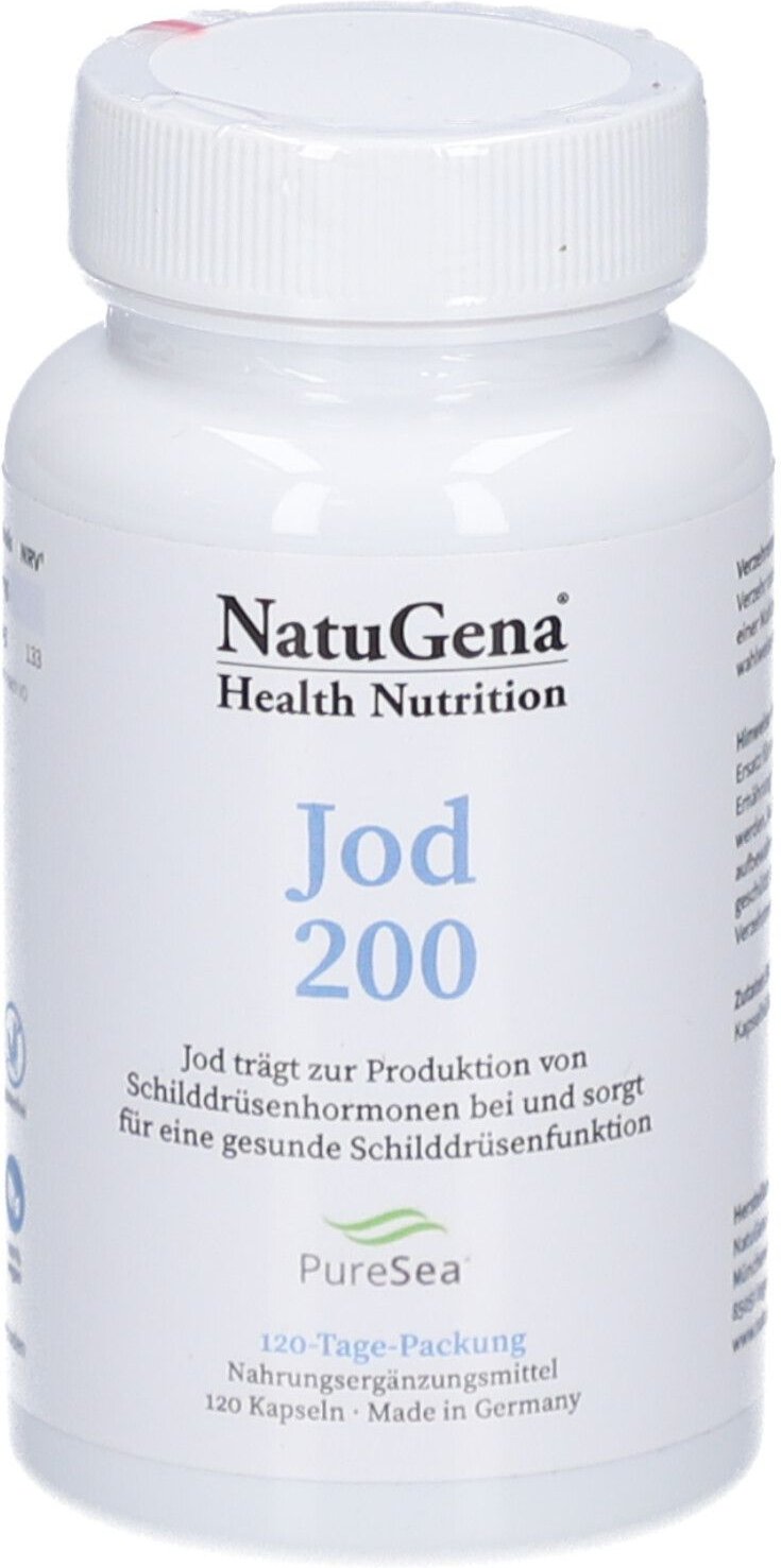 JOD 200 aus Bio Alge Knotentang Kapseln 120 St