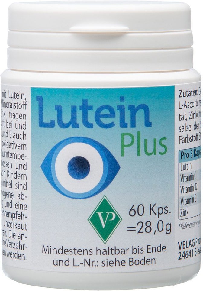 Thumbnail - Lutein 6 mg plus Kapseln 60 St