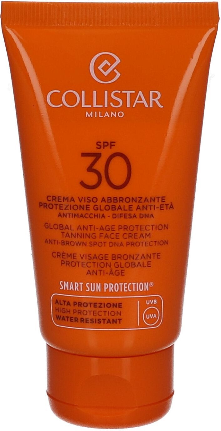 Collistar Global Anti-Age Protection Tanning Face Cream Spf 30 50ml 50 ml Creme
